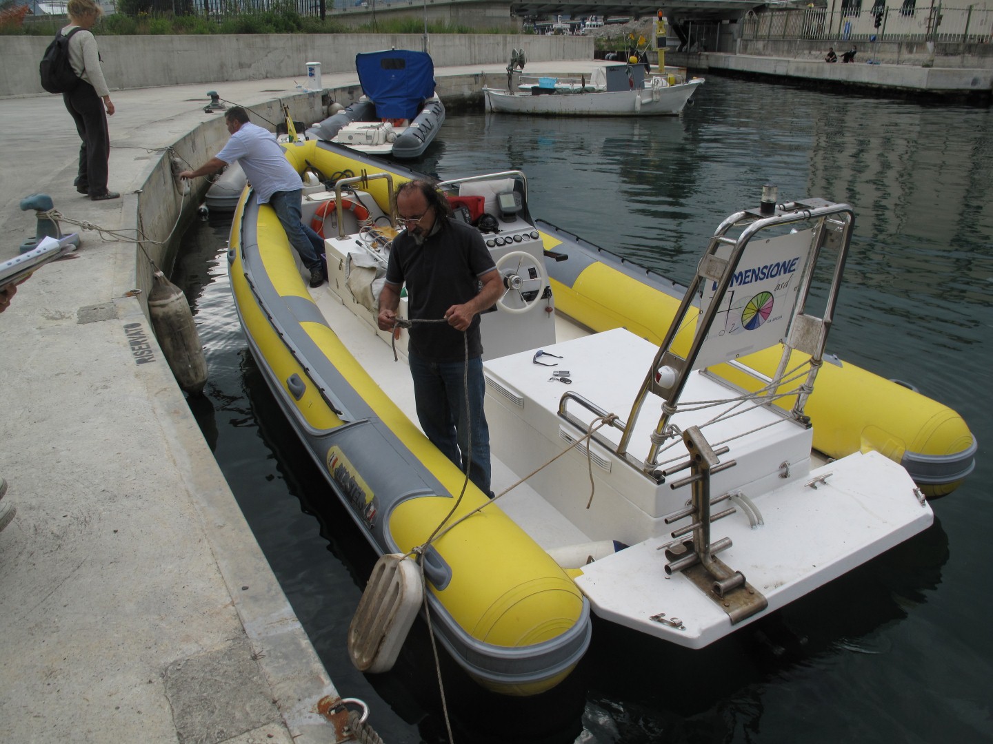 Il nostro Gommone ...